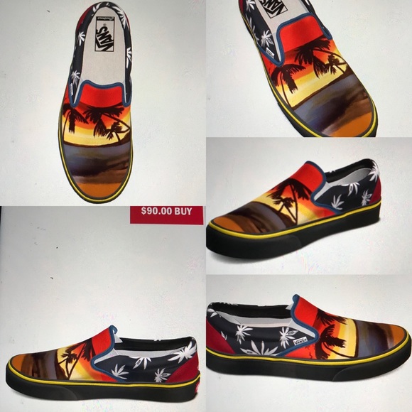 Tropicali a classic slip on(custom VANS)